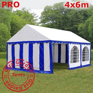 Шатер Giza Garden 4 x6 сине-белый PRO