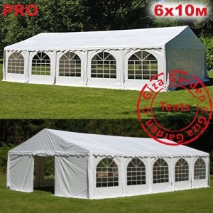 Шатер Giza Garden 6x10м белый PRO